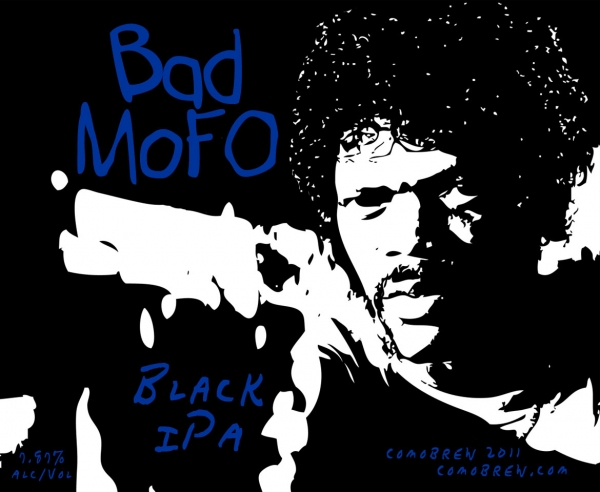 Bad Mofo Black IPA